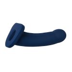 Nexus Collection - Banx - 8 Inch Silicone Dildo - Navy - Image 12