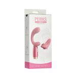 Perks Ex-3 Dual Vibrator and Clitoral Stimulator - Pink