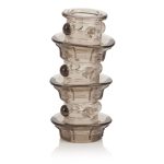Dr. Joel Kaplan Beaded Girth Ring Triple Stacker - Image 7