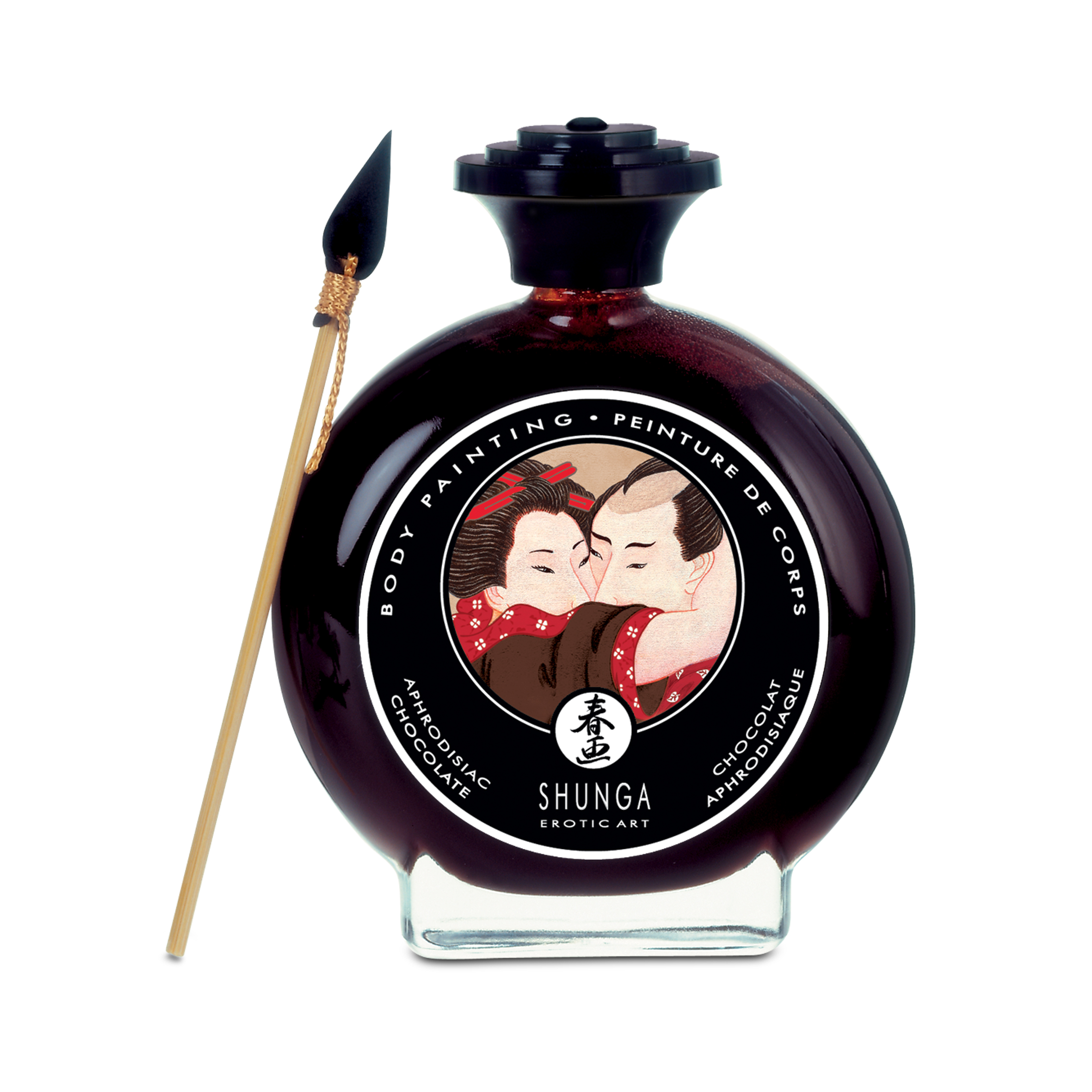 s3o6JvXYTsNb6pMU6DnP8CjfBMMKRs2n Edible Body Paint - Aphrodisiac Chocolate - 3.5 Fl. Oz. / 100 ml - Image 1