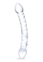 Double Trouble Glass Dildo - Image 3