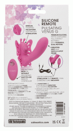 Venus Butterfly Silicone Remote Pulsating Venus G - Pink - Image 2