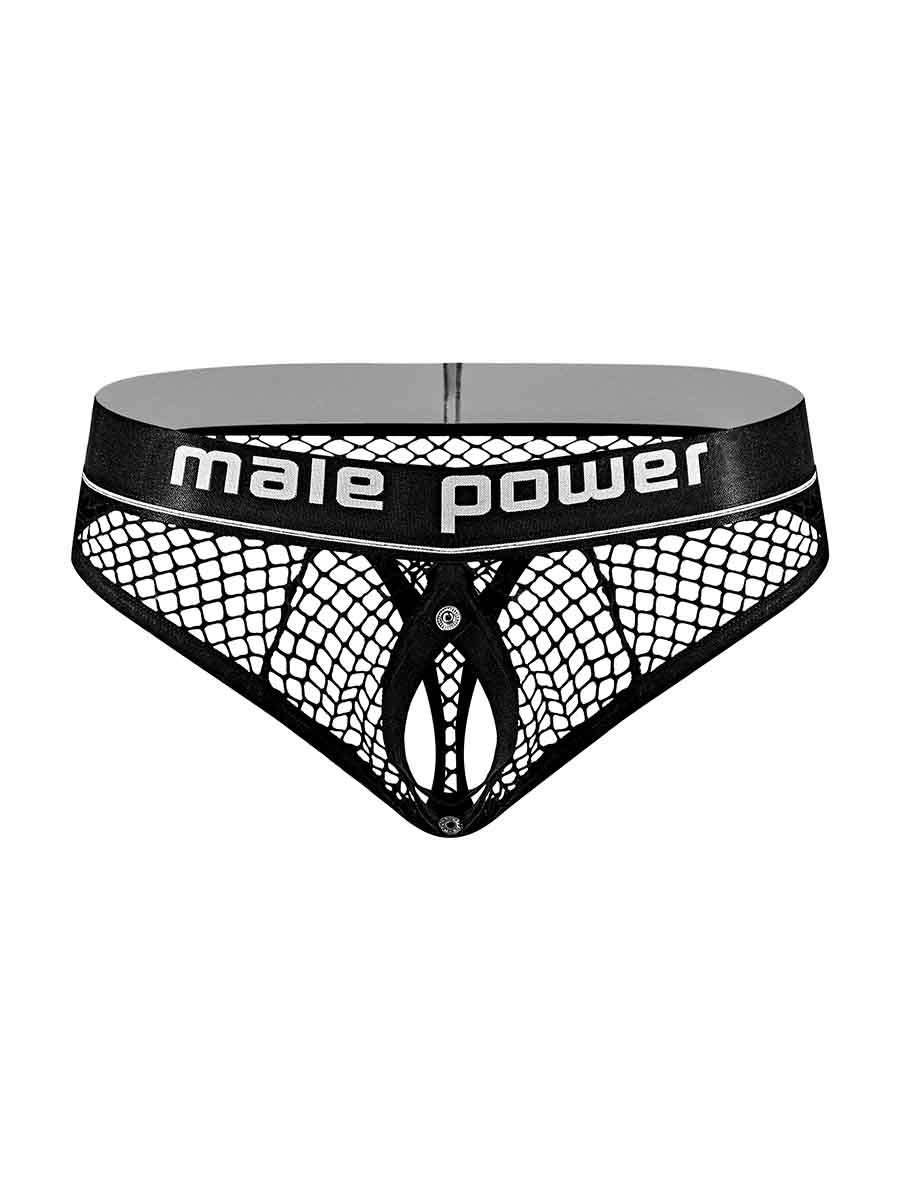 sAQbal7ugCPk7fs8ICuSW19Qtiu2tBE7 Cock Pit Net Cock Ring Thong - L/ XL - Black - Image 1