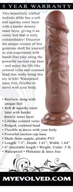 Realistic Dong - 7 Inches - Dark