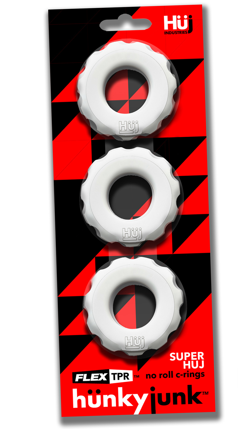 sL4ZdFvEBMwHnN4EhJ2l0ujnPVrU1rSm Super Huj - 3-Pack Cockrings - White Ice - Image 1