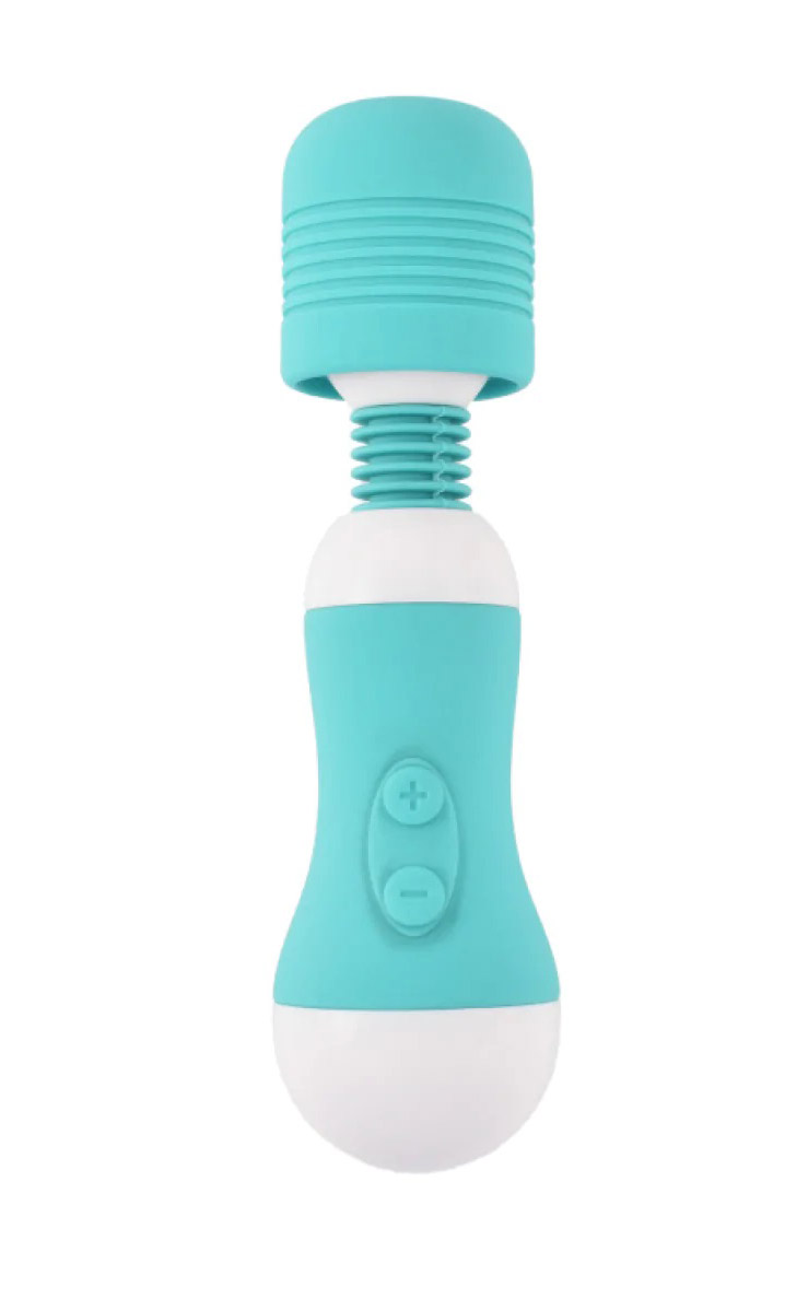 sOagl1dBDi8S4dKYkZ3169mGwf6KPgoW Yorokobi Rechargeable Mini Wand Massager - Teal - Image 1