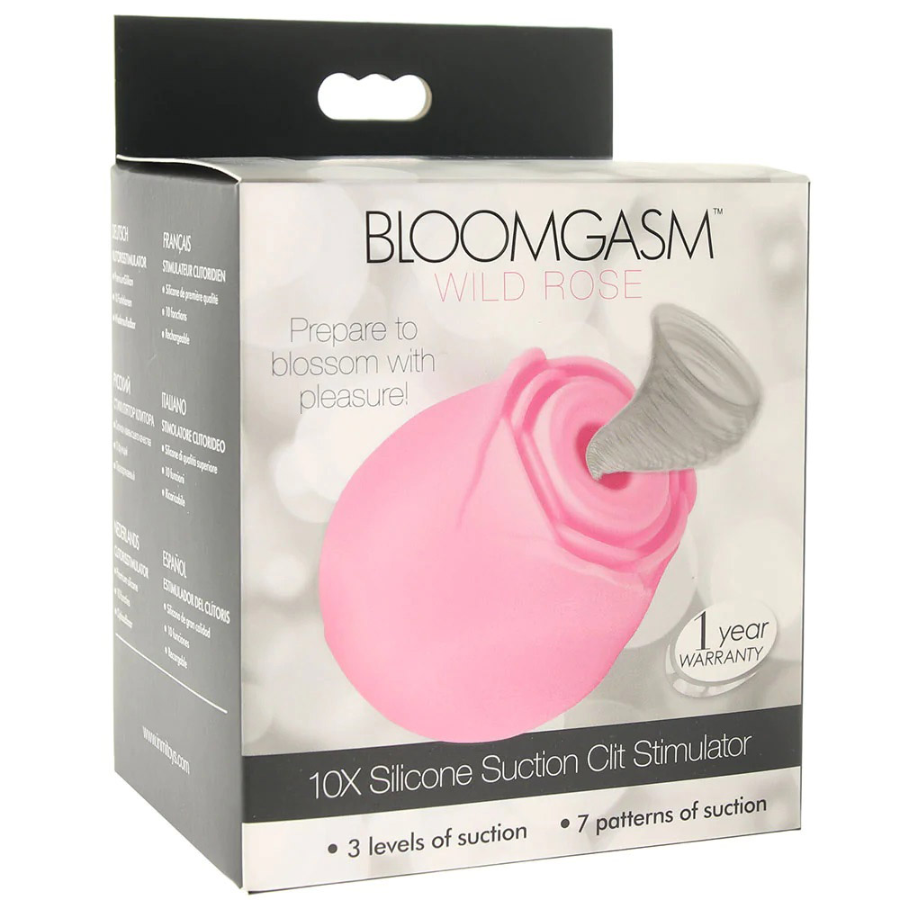 seAW1Xo6mYJLt2ZpNPi3lqiiBfGzgjwp Inmi - Bloomgasm Wild Rose 10x Suction - Pink - Image 1