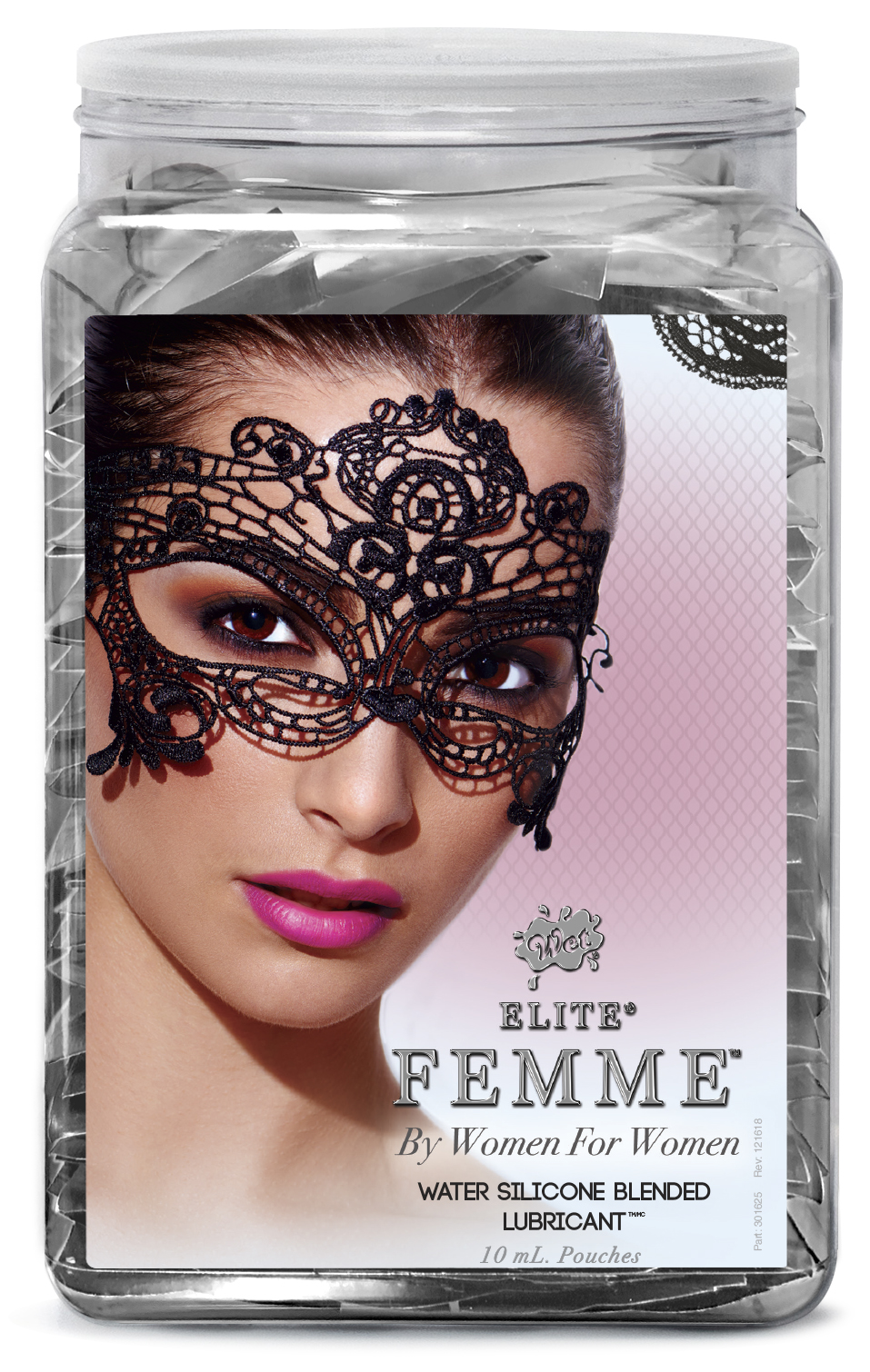 sftp46O9g4xmkSV7QppXOdNdqex9j1ej Wet Elite Femme Water Silicone Blend .33 Fl Oz Pouch Counter Bowl 144pc - Image 1