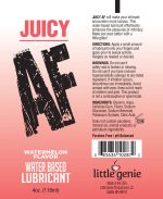 Juicy Af - Watermelon Water Based Flavored Lubricant - 2 Oz - Image 2