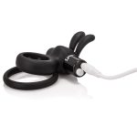Charged Ohare Rechargeable Rabbit Vibe - Black - Image 5
