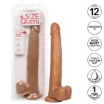 Size Queen 12 inch/30.5 Cm - Brown - Image 11