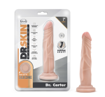 Dr. Skin Silicone - Dr. Carter - 7 Inch Dong With Suction Cup - Vanilla - Image 6