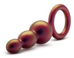 Anal Adventures Matrix - Beaded Loop Plug - Copper - Image 2