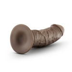 Dr. Skin Glide 8 Inch Self Lubricating Dildo - - Chocolate - Image 2