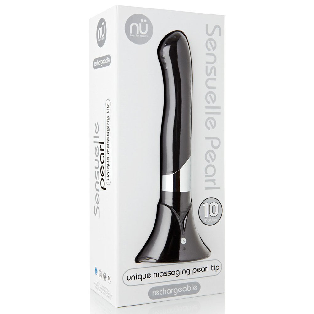 tESnncV0JlNKatIKUfoBYaqPfJW3zC75 Sensuelle Pearl Massager - Black - Image 1