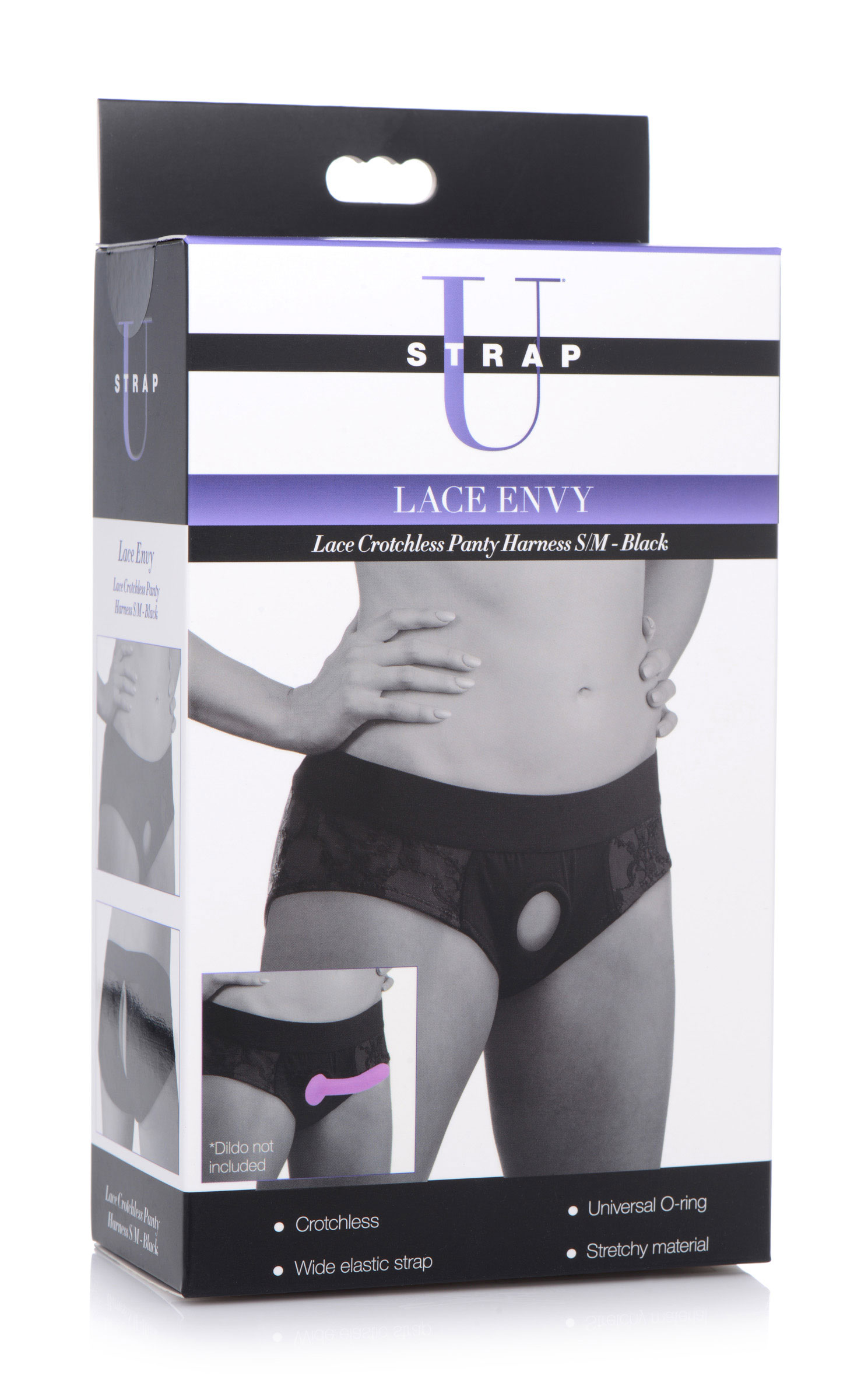 tJIC9JYxGKbmAdbmWTrhOwEDBM1Vhhfm Lace Envy Black Crotchless Panty Harness - S/m - Image 1