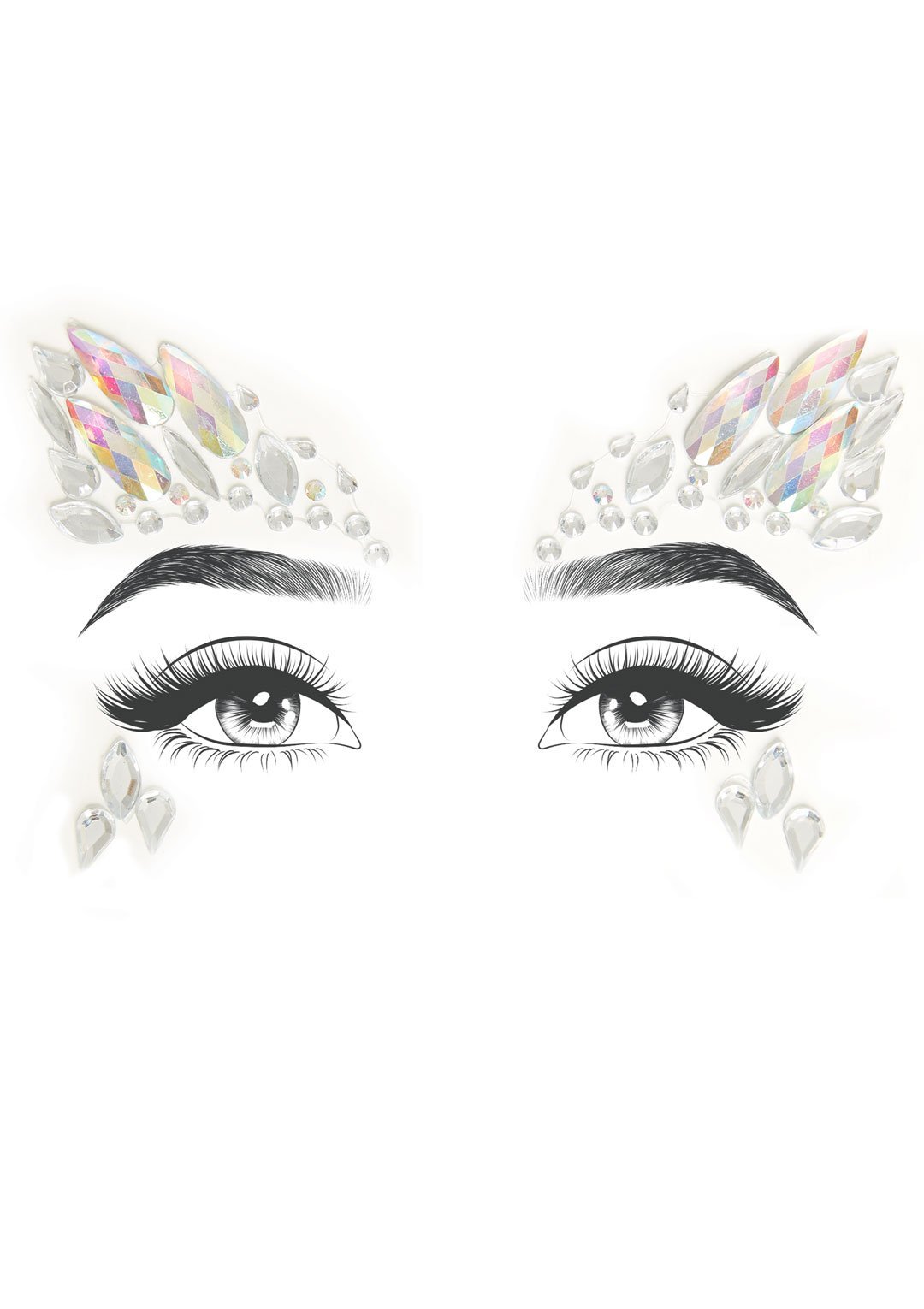 tM0q78qJ8bMqoBEUGrDXQtAbpX2p8PHv Arista Adhesive Face Jewels - Image 1