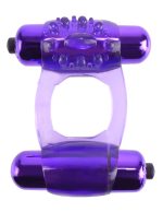 Fantasy C-Ringz Duo-Vibrating Super Ring Purple - Image 3