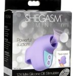 Shegasm Mini 12x Mini Silicone Clit Stimulator - Purple