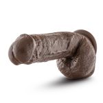 Dr. Skin - Mr. D - 8.5 Inch Dildo - Chocolate - Image 4