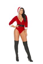 Santa's Tease - Large - Red - Image 2