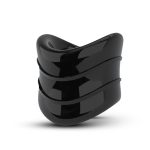 Stay Hard - Beef Ball Stretcher Snug X Long - 1 Inch Diameter - Black - Image 2
