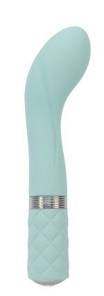 Pillow Talk Sassy G-Spot Vibe With Swarovski Crystal - Teal - Image 5
