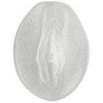 Palm Pal Frosted Ultraskyn Masturbator - Pussy - Clear - Image 2