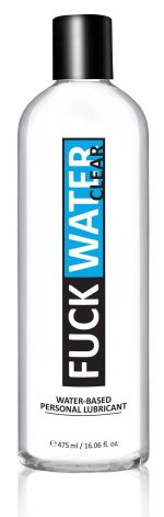 Fuck Water Clear 16oz Water Bases Lubricant - Image 2