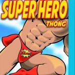 Super Hero Thong - One Size - Red