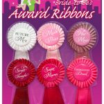 Bride-to-Be Award Ribbons