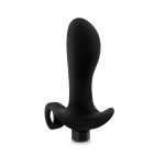 Anal Adventures - Platinum - Silicone Vibrating Prostate Massager 01 - Black - Image 4