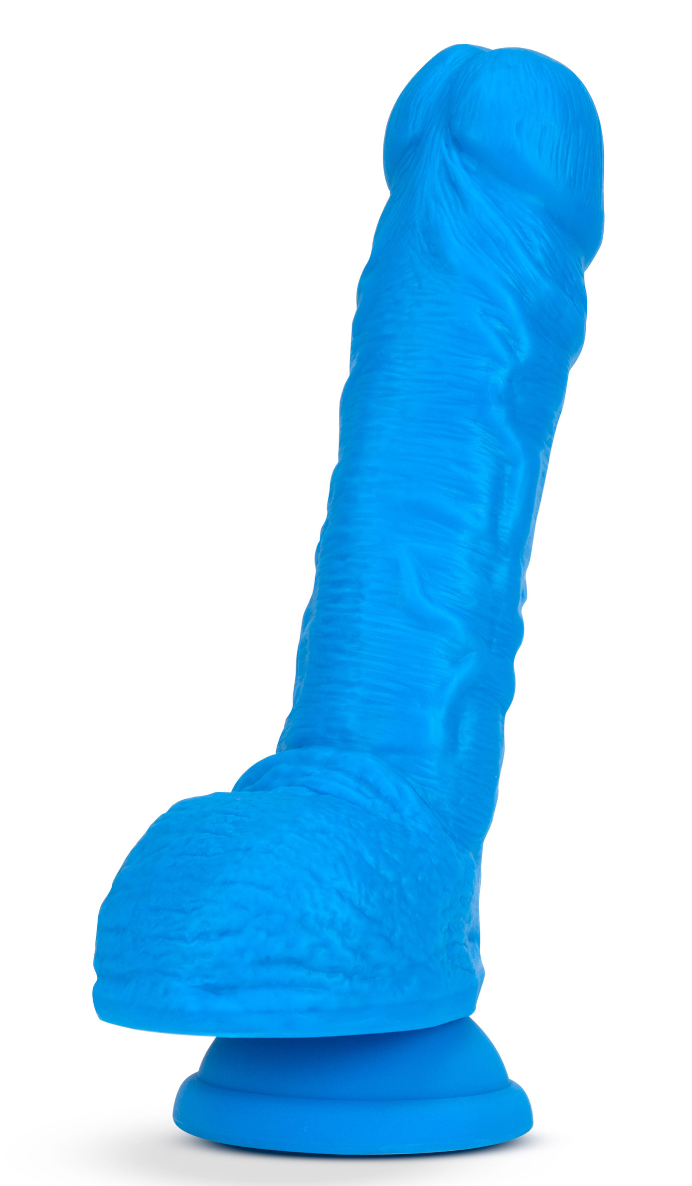 uhMsnRxZ9X3lOigRL8m0MUP8P0tvBf3I Neo - 9 Inch Dual Density Dildo - Neon Blue - Image 1
