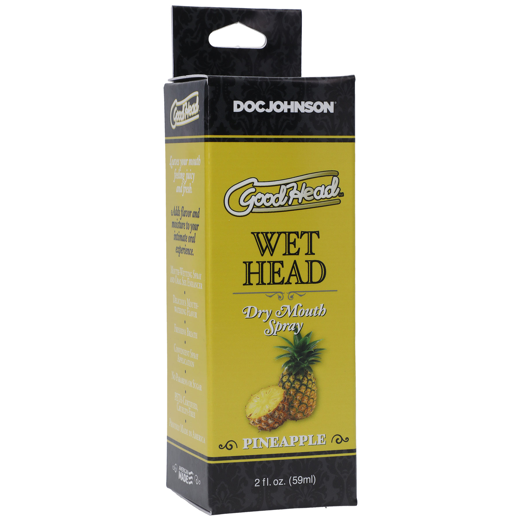 ukeTNHZ8AKqaSKADP38Ik7hslt0sdHgg Goodhead - Wet Head - Dry Mouth Spray - Pineapple - 2 Fl. Oz. - Image 1