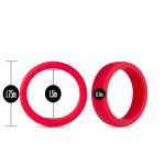Performance - Silicone Go Pro Cock Ring - Red - Image 3