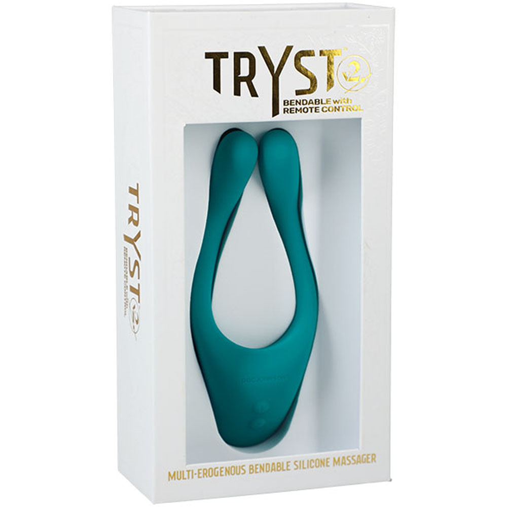 uxKzysWpviiaJjOGFile0neofthNiXig Tryst V2 Bendable Multi Erogenous Zone Massager With Remote - Image 1