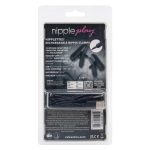 Nipple Play Nipplettes Vibrating Nipple Clamps Black Rechargeable - Image 4