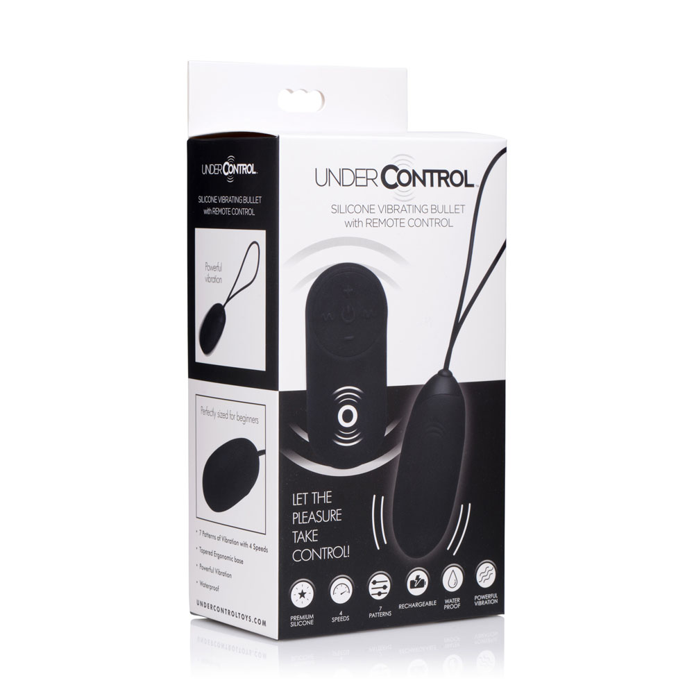 vGPyaiWvU9NBilp6BW94rYViFEuZNtLS Silicone Vibrating Bullet With Remote Control - Image 1