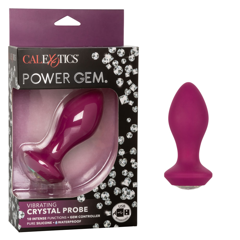 vNzJHaKBcNdpUejxVuqHn46WK7JrJl2Z Power Gem Vibrating Crystal Probe - Purple - Image 1