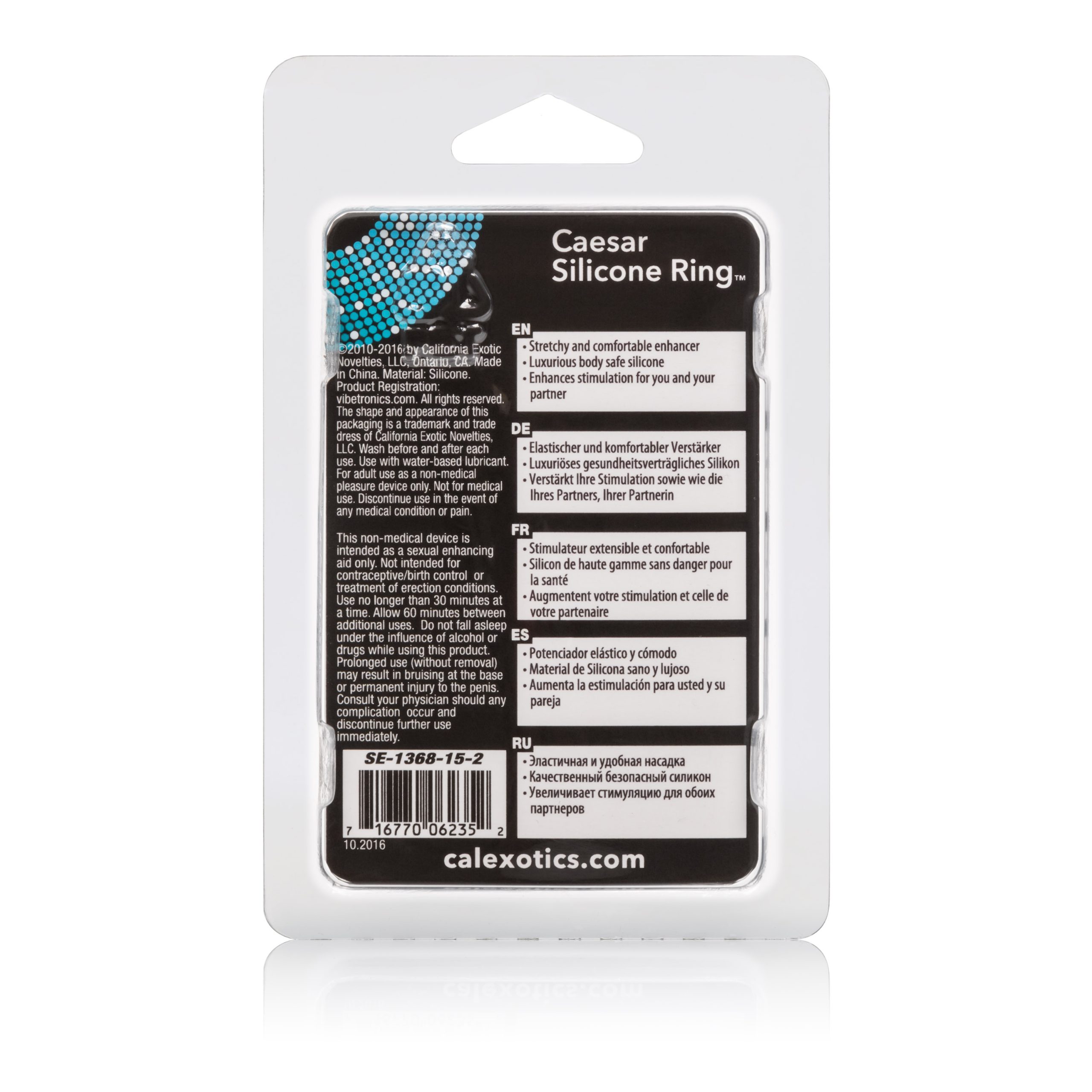 vP5SMwyBofoDISui5GfoFbYVB8kcj4oY Caesar Silicone Ring - Black - Image 1