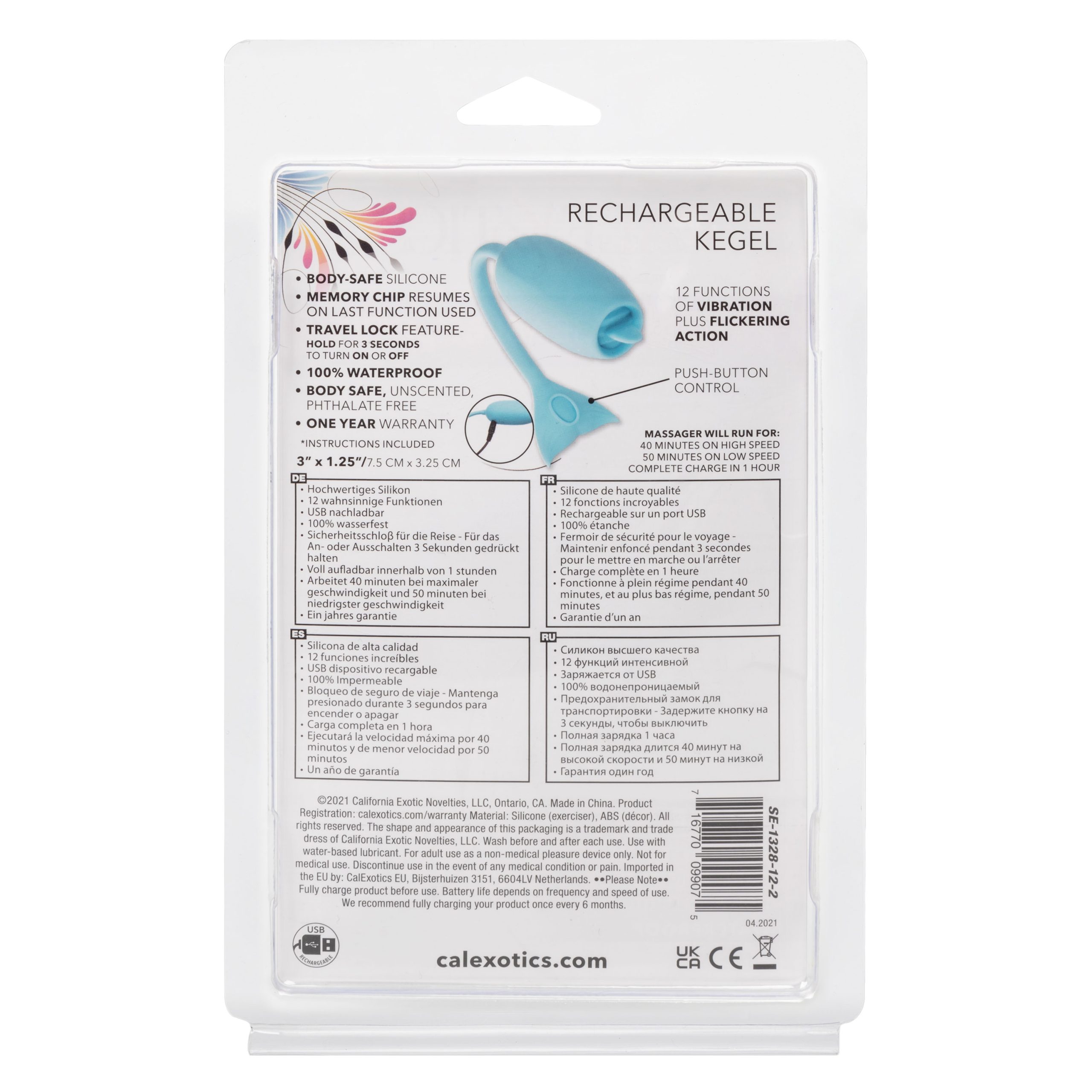 vXkS1wlo22IzSzUuXCR0d5q1j5C20Dpv Rechargeable Kegel Teaser - Blue - Image 1