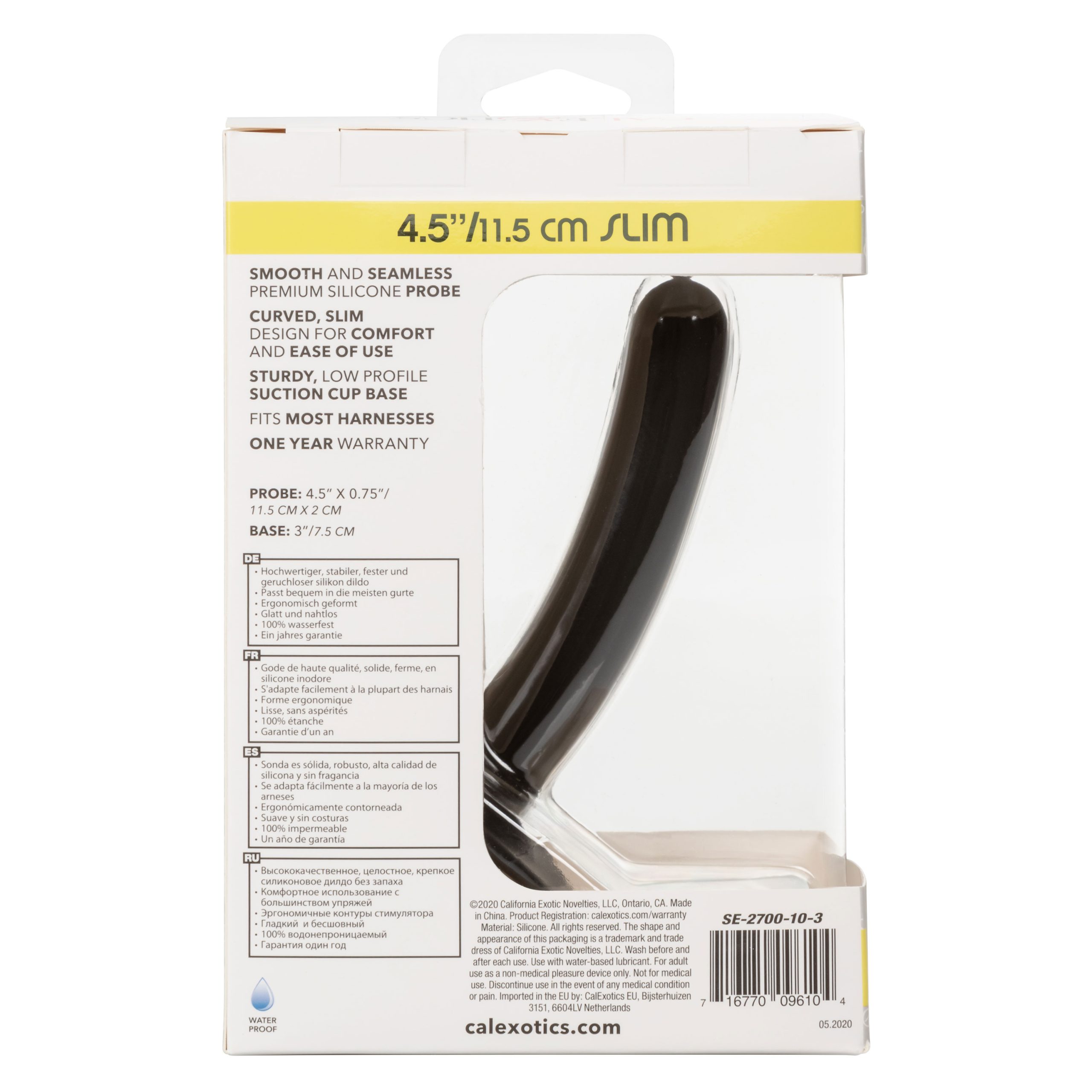 vxFWRUmq9vDwn6TtCxMxkqiqCSmzzqs4 Boundless Slim - 4.5 Inch - Black - Image 1