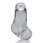 360 2- Way Cockring + Ballsling - Clear - Image 4