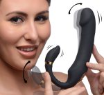 10x Pleasure Pose Come Hither Silicone Vibe With Poseable Clit Stim - Image 9