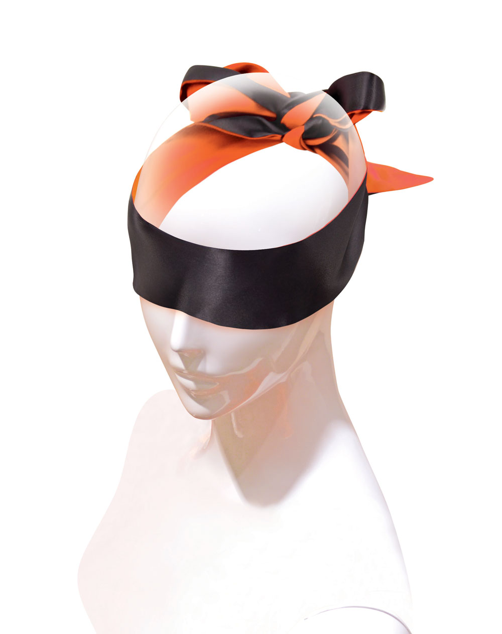w9YsOfuvUhaKArLtMdfOzt2F27JD4Xq1 Orange in the New Black Satin Sash - Image 1