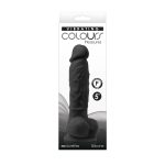 Colours - Pleasures - Vibrating - 5 Inch Dildo - Black
