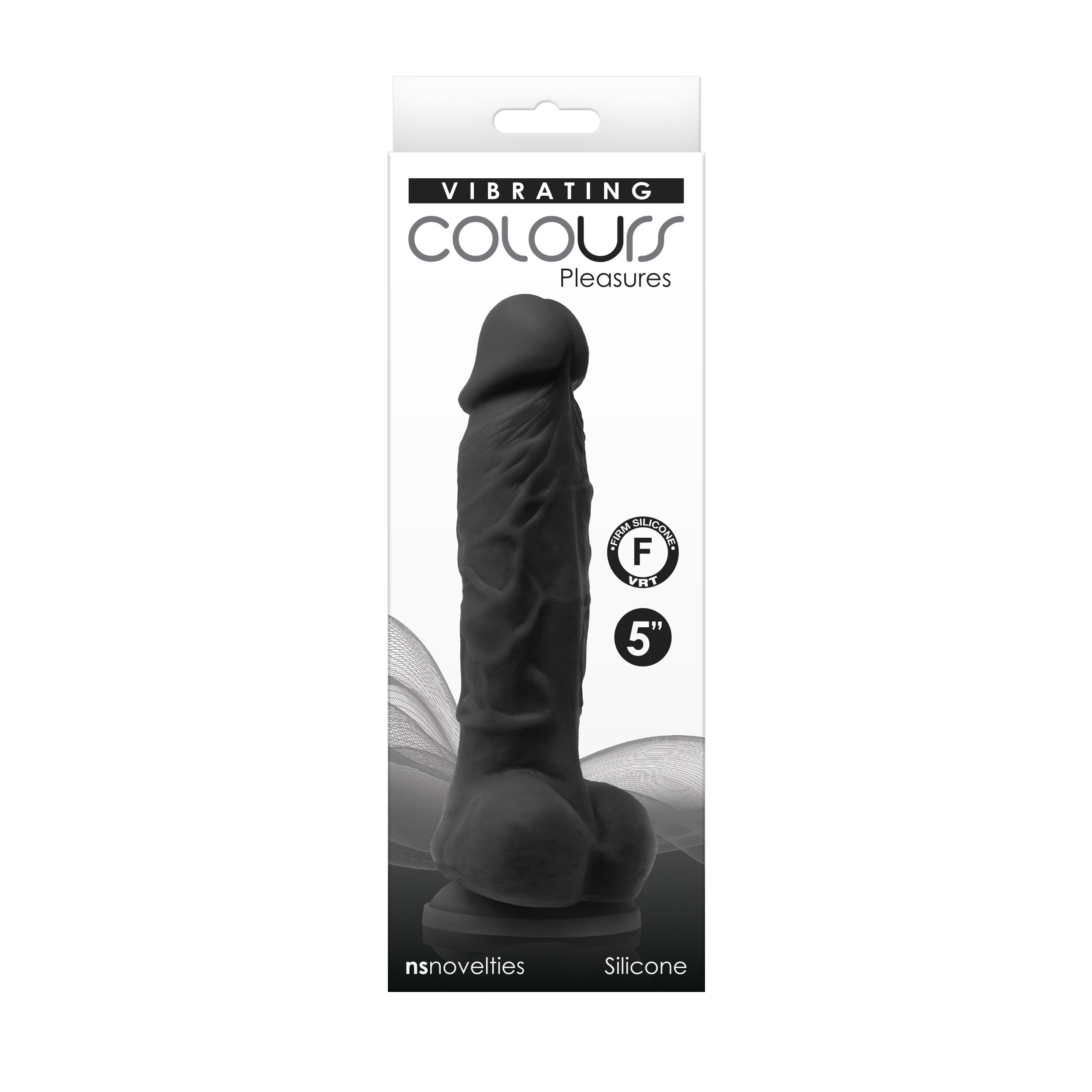 wBlGsAqVwNZgS3QaDQdyCHq62pAJyo9k Colours - Pleasures - Vibrating - 5 Inch Dildo - Black - Image 1