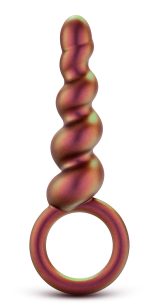 Anal Adventures Matrix - Spiral Loop Plug - Copper - Image 3