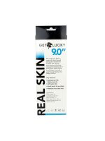 Real Skin 9" Dual Layer Dildo - Beige - Image 3