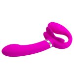 Pretty Love Valerie Strapless Strap on - Fuchsia - Image 4